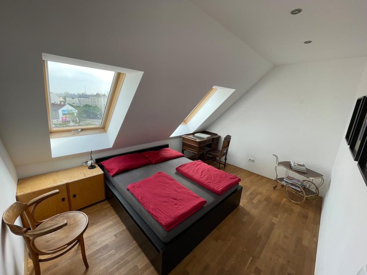 Ferienwohnung 360° View Loft 2 Wien Exterior foto