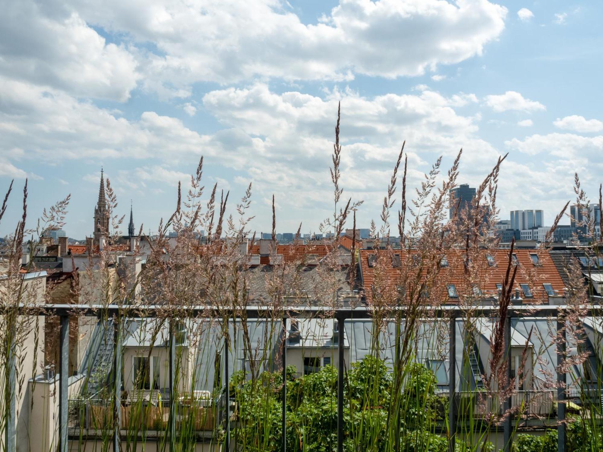 Ferienwohnung 360° View Loft 2 Wien Exterior foto